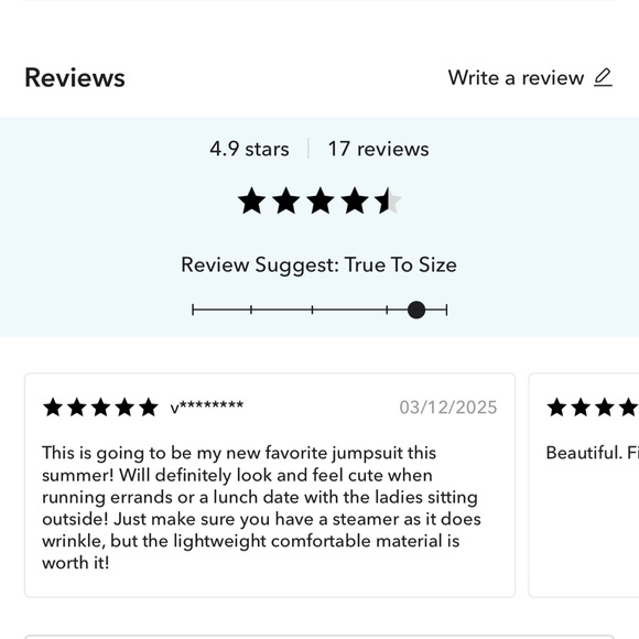 Blue Sleeveless Jumpsuit - Picture 6 of 9